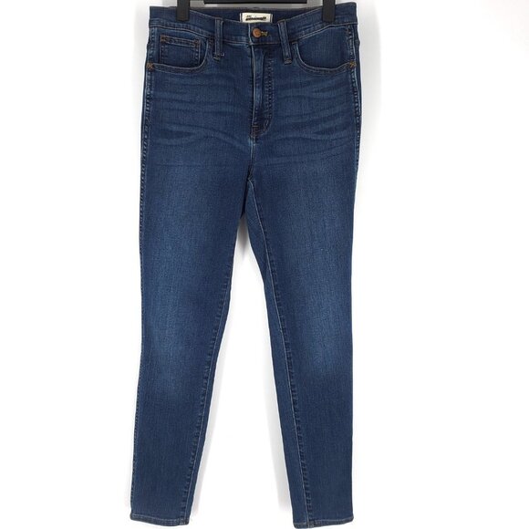Madewell 10" High Rise Roadtripper Supersoft Jeans In Playford Wash Size 26 - Picture 2 of 11